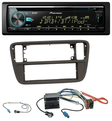Pioneer DAB MP3 CD USB Bluetooth Autoradio für Seat Mii Skoda CitiGo 2011-2016 s - Bild 1 von 4