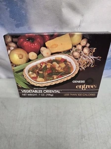 🔥 Vintage versiegelt GENESIS 'Vegetables Oriental' Boil-n-Bag NUR ZUM AUSSTELLEN ESSEN - Bild 1 von 12