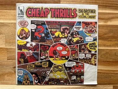 BIG BROTHER & THE HOLDING COMPANY Cheap Thrills Vinyl LP Taiwan 1969 RARE Joplin - Image 1 of 4