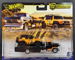 Hot Wheels Car Culture Team Transport TOYOTA FJ CRUISER/HORIZON HAULER #81 JBM33 - Bild 1 von 2