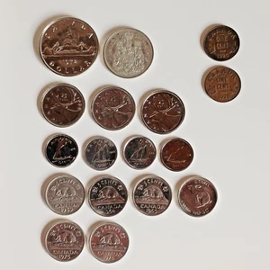 Sammlung Kanada - 1920 bis 1992 - Dollar bis One Cent - Bild 1 von 11