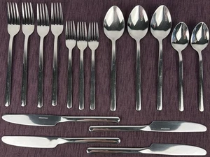 KINGSTONE 18/10 Stainless Flatware Set of 16 Pieces - Picture 1 of 3