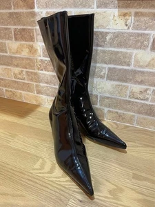 Fendi Stiefel Schuhe EU 37,5 US 7,5 Schwarz Original - Bild 1 von 24