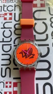 Swatch Pounding Heart GK237 Standard Herren 34mm Silikon #frankenswatch - Bild 1 von 5