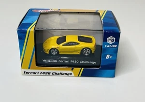 Hot Wheels 1:87 HO Scale Ferrari F430 Challenge Vehicle 2008 Mattel Brand New - Picture 1 of 7