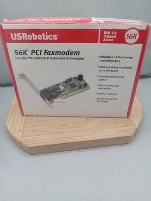 USRobotics Fax Modem USR5670 56 Kbps Includes V.92 And V.90 ITU Standard Tech. - Image 1 of 4