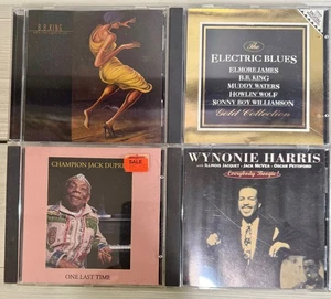 Blues & Jazz Bundle 4 CDs: Champion Jack Dupree, B.B. King, Wynonie Harris - Picture 1 of 4