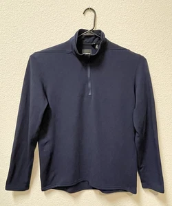 Ten Thousand The Over Zip Herren Large blau vielseitig Stehkragen Reißverschluss Pullover - Bild 1 von 10