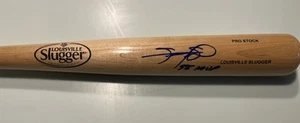 Sammy Sosa Signed Blonde Bat 98 MVP INSCRIPTION Chicago Cubs BECKETT WITNESS COA - Picture 1 of 3