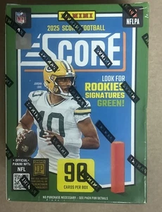 2025 Panini Score NFL Football Blaster Box Green Autos BRAND NEW FACTORY SEALED - Picture 1 of 6