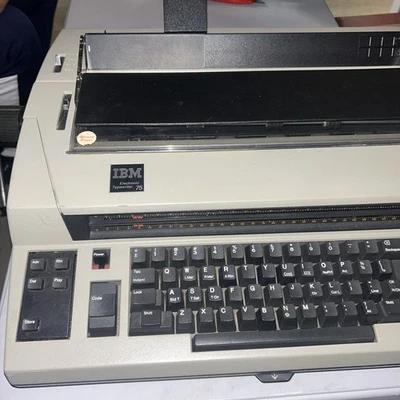 IBM Electronic Typewriter 75 - Image 1 of 4