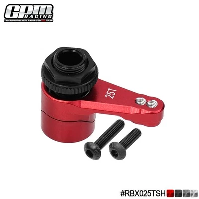 GPM Alloy 7075 25T Servo Horn & Built-In Spring AXIAL RBX10 LOSI 1/8 LMT 1.0/2.0 - Image 1 of 4