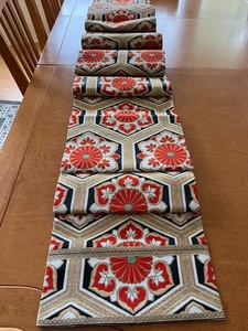 Japanischer Vintage Kimono Fukuro Obi aus Japan - Bild 1 von 6