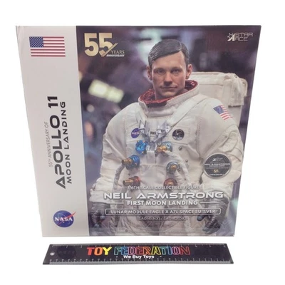 Figura de acción Star Ace SA0142 NEIL ARMSTRONG First Moon Landing escala 1/6 Foto 1 de 4