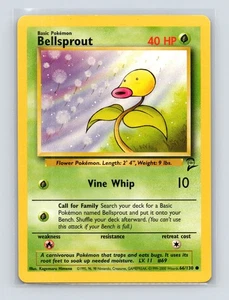 Pokémon TCG Bellsprout 066/130 Base Set 2 Normal LP - Picture 1 of 2