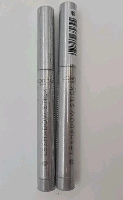 L'Oreal LeShadow Stick Eyeshadow #100 Ice Sparkle 2 Pack Cream Blendable NEW - Image 1 of 4