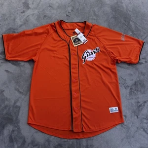 San Francisco Giants Jersey Mens XL Orange MLB Baseball Button Down Cooperstown - Picture 1 of 13