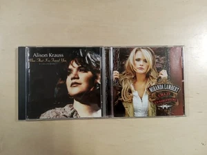 2 Pack Music CD's Alison Krauss/Miranda Lambert - Picture 1 of 2