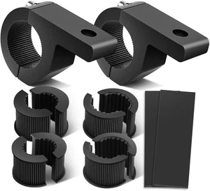 Nilight - 90027B 2 piezas barra de luz LED barra horizontal abrazadera kit de montaje ajuste - Imagen 1 de 7