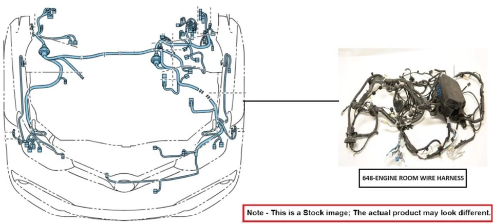 ENGINE WIRE HARNESS 32200TX4A02 2018 ACURA RDX - Image 1 of 4