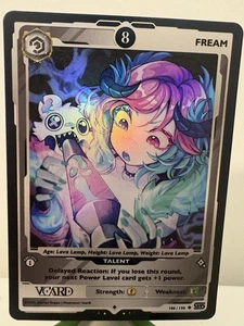 VCARD Gamersupps Rising Stars - Fream - 1st Ed Holo 8 - 106/190 - Picture 1 of 2