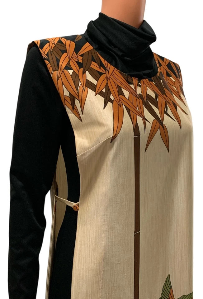 Mono y tabardo asiático TORI RICHARD Hawaii vintage años 70 para mujer 2 piezas - talla 6 Foto 1 de 4