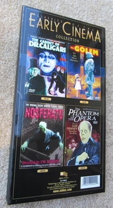 Early Cinema Silent Era 4 DVD Set Dr Caligari, Golem, Nosferatu, Phantom Opera - Bild 1 von 6