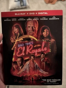 Bad Times At The El Royale (Blu-ray, 2018) With Slipcover - Picture 1 of 1