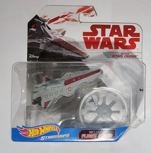 ULTRA RARO 2017 Hot Wheels Star Wars Starships REPUBLIC ATTACK CRUISER Mattel - Imagen 1 de 6