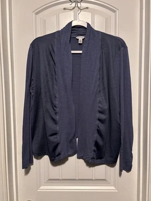 Cárdigan Calvin Klein Azul Manga Larga Talla L Foto 1 de 2