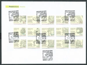 2015 ITALIEN FDC ITALIENISCHE POST EXPO MAILAND AUS BLATT KEIN ANKUNFTSSTEMPEL - FB - Bild 1 von 1