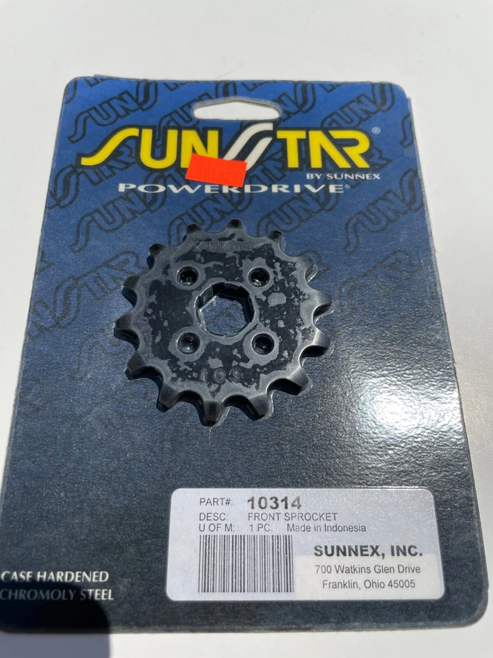 SUNSTAR FRONT COUNTERSHAFT SPROCKET 14T  103  10314  FAST SHIPPING Foto 1 de 1