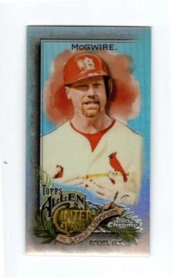 2022 Topps Allen and Ginter Chrome Mini #102 Mark McGwire - Image 1 of 2