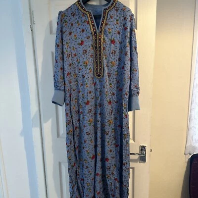 Vestido nacional turcomano hecho a mano para mujer - tradición moderna - negro - étnico Foto 1 de 3