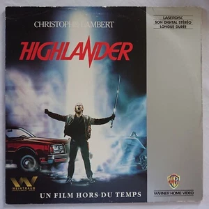 LASERDISC - HIGHLANDER - Christophe Lambert - Bon Etat - Photo 1/3