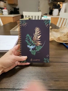 Password Book with Alphabetical Tabs Spiral Bound - 5.2" X 7.6" Hardcover Passwo - Picture 1 of 9