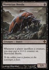 1x Mortician Beetle Rise of the Eldrazi MtG Magic Black Rare 1 x1 Card Cards