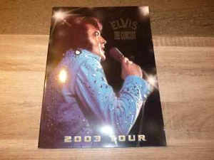 Programme de concert "ELVIS PRESLEY : ELVIS, THE CONCERT - 2003 TOUR" - Imagen 1 de 2