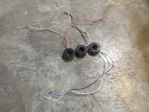 LOT OF 3 QUADLOGIC 122497 CURRENT TRANSFORMER 100:0:1 RATIO 50-400HZ AK - Picture 1 of 2