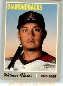 2019 Heritage High Number #590 Wilmer Flores - Picture 1 of 2