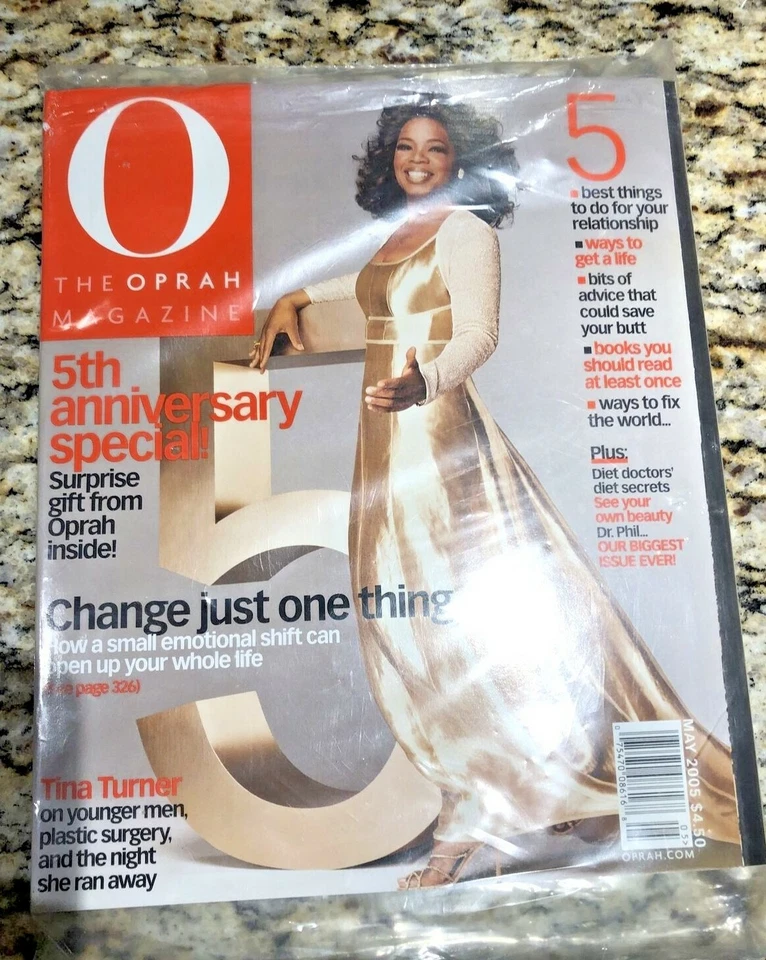 O The Oprah Magazine August 2004 Vol. 5 No. 8 (buy 1 Get Others at 50 off