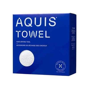 AQUIS WRAP Water-Wicking Quick Hair Drying Towel- No Heat! Hair 4X Stronger!-NEW - Picture 1 of 7
