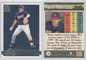 2000 Pacific Paramount Platinum Blue /67 Kevin Millwood #25