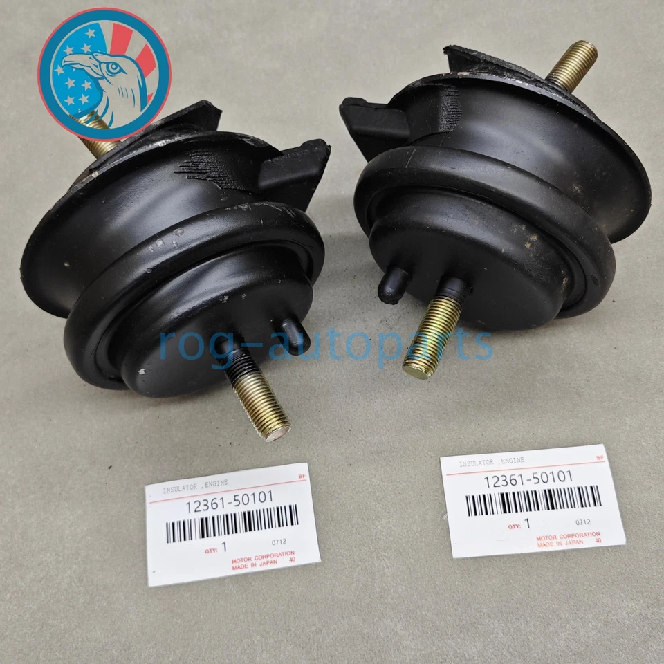 New Front Left+Right Engine Mounting Insulator 12361-50101 For Lexus LS400  USA Foto 1 de 4