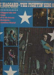 MERLE HAGGARD THE FIGHTIN’ SIDE OF ME LIVE IN PHILADELPHIA LIKE NEW VINYL ALBUM - Picture 1 of 5