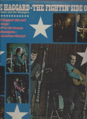 MERLE HAGGARD THE FIGHTIN’ SIDE OF ME LIVE IN PHILADELPHIA NEW VINYL LP ALBUM - Image 1 of 4