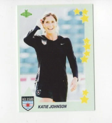 2021 Parkside NWSL Vol. 2 Katie Johnson RC #S43 Stars Chicago Red Stars - Image 1 of 2