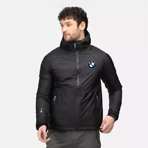 Chaqueta deportiva para automóvil BMW para hombre impermeable aislada cálida con capucha - Imagen 1 de 6