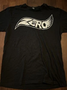 Men’s Vintage Y2K ZERO Skateboards T Shirt Authentic 2000s Large Logo - Picture 1 of 5
