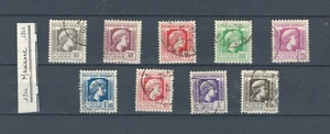 ALGERIA FRENCH COLONIES  SET USED MARIANNE STAMPS LOT (ALG 146) - Picture 1 of 1